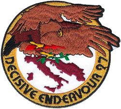 Operation DECISIVE ENDEAVOUR 1997
Generic patch.
