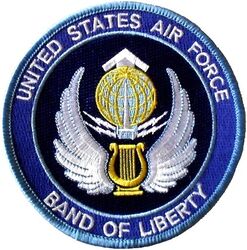 Electronic Security Command United States Air Force Band of Liberty
As part of larger restructuring of and cuts to military bands, the band was disbanded in mid-2013.
