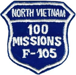 Republic F-105 Thunderchief 100 Missions North Vietnam
Purposely made without red area, Thai made.

