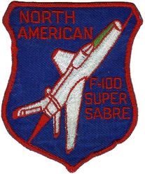 North American F-100 Super Sabre
Official company issue.

