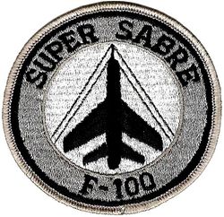 North American F-100 Super Sabre
Official company issue circa early 1960s.

