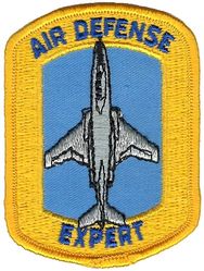 Tactical Air Command F-101 Air Defense Expert
These aircraft specific qualification patches replaced the ADC ones when ADC was absorbed by TAC in 1979. Part of Air Defense, Tactical Air Command (ADTAC), which was active 79-85. Worn into the 1980s then discontinued.
