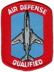 Tactical Air Command F-101 Air Defense Qualified 
These aircraft specific qualification patches replaced the ADC ones when ADC was absorbed by TAC in 1979. Part of Air Defense, Tactical Air Command (ADTAC), which was active 79-85. Worn into the 1980s then discontinued.
