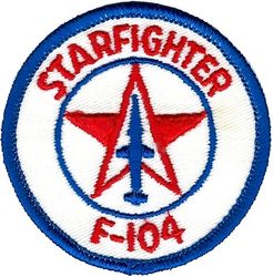 Lockheed F-104 Starfighter
Small hat patch. 
