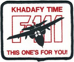 F-111 Aardvark Morale
Printed patch.
