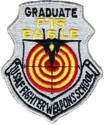 USAF Fighter Weapons School F-15 Graduate
First version, short lived.

