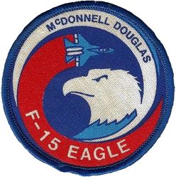 McDonnell Douglas F-15 Eagle
Printed patch.

