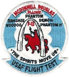 McDonnell Douglas F-15 Eagle USAF Flight Test
Official company issue. 
