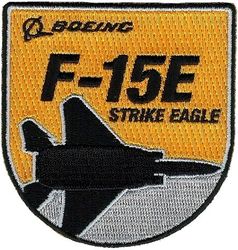 Boeing F-15E Strike Eagle 
Company issue patch.
