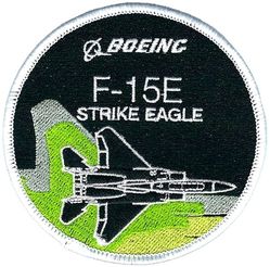 Boeing F-15E Strike Eagle 
Official company issue.
