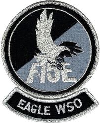 McDonnell Douglas F-15E Strike Eagle Weapons Systems Officer
Patch with separate tab, official company issue.
