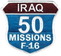 Lockheed Martin F-16 Fighting Falcon 50 Missions Iraq
