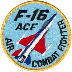 General Dynamics F-16 Fighting Falcon Air Combat Fighter
Official company issue.
