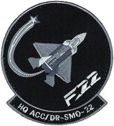 Air Combat Command Headquarters Directorate of Requirements F-22 System Management Office 
