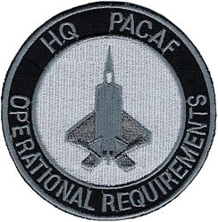 Pacific Air Forces F-22 Operational Requirements
Korean made.
