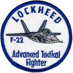 Lockheed F-22 Raptor 
Official company issue.
