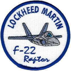 Lockheed Martin F-22 Raptor 
Official company issue.
