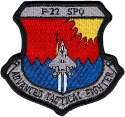 Aeronautical Systems Division F-22 System Program Office 
Later to the Air Force Life Cycle Management Center Fighter and Advanced Aircraft Directorate.
