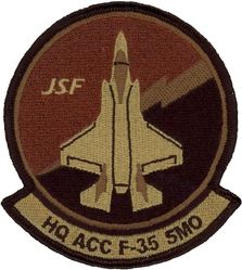 Air Combat Command Headquarters F-35 Systems Management Office
Keywords: OCP