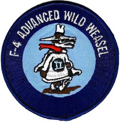 McDonnell Douglas F-4D Phantom II Advanced Wild Weasel
Only 2 F-4Ds were converted and tested as weasels before moving on the F-4E.Official company patch.
