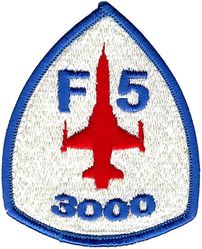 Northrop F-5E Tiger II 3000 Hours
Official company issue. 
