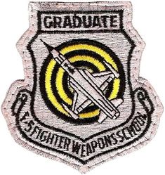 USAF Fighter Weapons School F-5 Graduate
