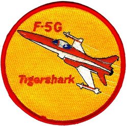 Northrop F-5G Tigershark
Later redesignated F-20, only test examples produced. Official company issue.
