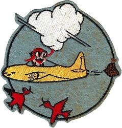 F-80 Shooting Star Morale
Possibly from a CCTS unit at Williams, but no positive unit ID yet. On felt.
