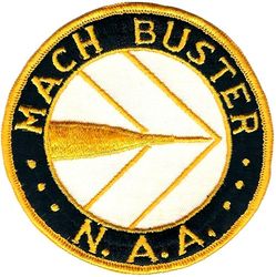 North American Aviation Mach Buster
Awarded to pilots breaking the sound barrier in F-86 and F-100 aircraft. Official company issue.
