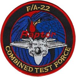 411th Flight Test Squadron F/A-22 Combined Test Force 
