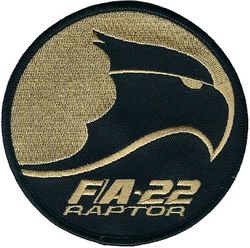 Lockheed Martin F/A-22 Raptor
Official company issue. 

