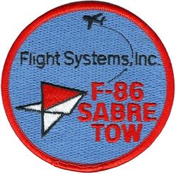Flight Systems Incorporated F-86 Sabre Dart Tow
