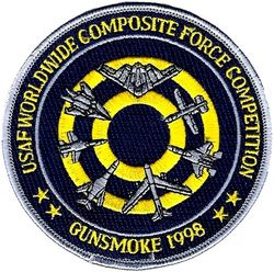 United States Air Force Worldwide Composite Force Competition Gunsmoke 1998
Meet was canceled due to commitments in the Balkans.
