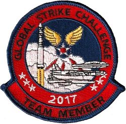 Global Strike Challenge Competition Team Member 2017
