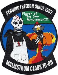Class 2016-06 Minuteman III Initial Qualification Training
Printed patch.
