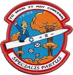 Class 2019-05 Combined ICBM Initial Skills Qualification Training 
Printed patch.
