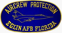 Air Proving Ground Center F-102 Aircrew Protection
Back patch.
