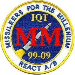 Class 1999-09 Minuteman III Initial Qualification Training 
REACT= Rapid Execution and Combat Targeting System.

