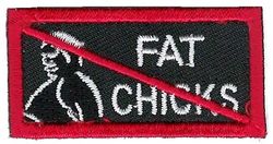 No Fat Chicks Pencil Pocket Tab

