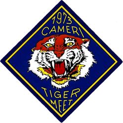 Tiger Meet 1973
North Atlantic Treaty Organization meet. USAF's 53 and 79 TFS participated. Italian made on vinyl. 
