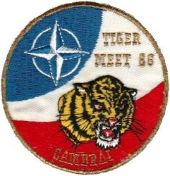 Tiger Meet 1986
North Atlantic Treaty Organization meet. USAF's 53 and 79 TFS participated. French made.
