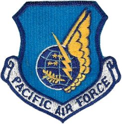 Pacific Air Force
As originally designed with no "s" at the end. Japan made.
