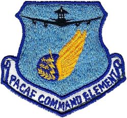 Pacific Air Forces Command Element E-3
PACAF staff  that flew on E-3 missions, most likely on 961 AWACS aircraft. Philippine made.
