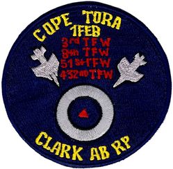 Pacific Air Forces Competition Cope Tora 1990
Philippine made.
