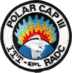 Rome Air Development Center Polar Cap III
In 1972 RADC assisted in the installation and operation
of an experimental Over-The-Horizon Radar at a remote Canadian
location in October. Polar Cap III detected aircraft targets. 
