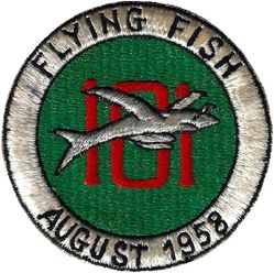 RF-101 Project FLYING FISH 1958
Delivery flights of 46 RF-101 aircraft to the 15 and 45 TRS in PACAF from August until November 1958. Flown by TAC pilots from Hill Depot. Japan made.
