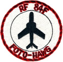 RF-84F Thunderflash
Unit unknown, but possibly 154 TRS as that unit patch was with this one. Japan made. 

