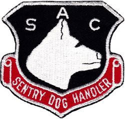 Strategic Air Command Air Police Sentry Dog Handler

