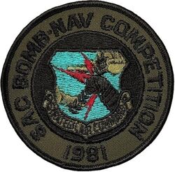 Strategic Air Command Bomb-Nav Competition 1981
Twenty-fifth Annual Bombing and Navigation Competition/GIANT VOICE was the first year KC-10 aerial tankers participated. The Bomb Comp was held in two phases, including in-unit competition from 1 May to 15 September and then the second phase in early November. Only CONUS-based SAC units participated in this Bomb Comp with participating units sending two B-52s or FB-111 and crews. Tanker units from the ANG and USAFR participated. Interceptor fighters for the second phase were provided by ADTAC. The Fairchild Trophy was taken by the 509 BW (FB-111) (8 AF).
Keywords: subdued