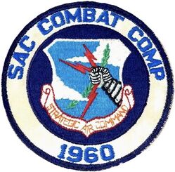 Strategic Air Command Combat Competition 1960
Twelfth Annual Bombing and Navigation Competition is the first one
where B-58 bombers participated and the Saunders Trophy (for tanker units) was first awarded. The official name of the 1960 event was called “Combat Competition” however this name never took hold.
